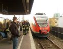 Feuer in Toilette des S-Bahn Zug Koeln Kalk Trimbornstr  P16